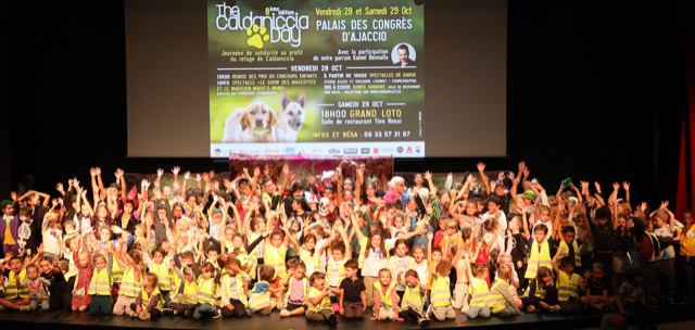 Près de 250 enfants sont attendus lors de la journée du vendredi au Palais des Congrès d'Ajaccio.