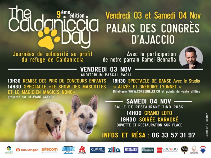 Ajaccio : un "Caldaniccia Day" pour aider le refuge à poursuivre son action en faveur des animaux Ajaccio : un "Caldaniccia Day" pour aider le refuge à poursuivre son action en faveur des animaux