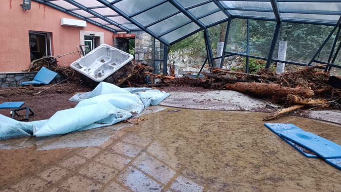Corte : "une crue de la Restonica exceptionnelle ". "Les Jardins de la Glacière" dévastés Corte : "une crue de la Restonica exceptionnelle ". "Les Jardins de la Glacière" dévastés