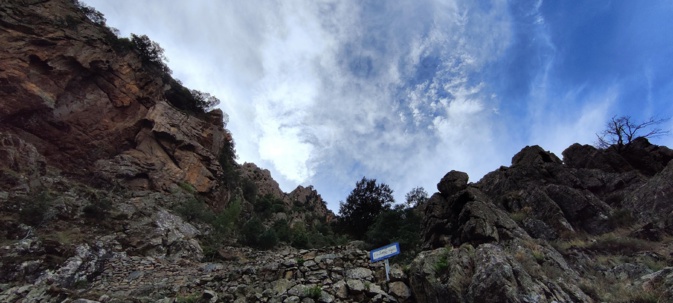 Dans la scala de Santa Regina ((Graziella Covotta)