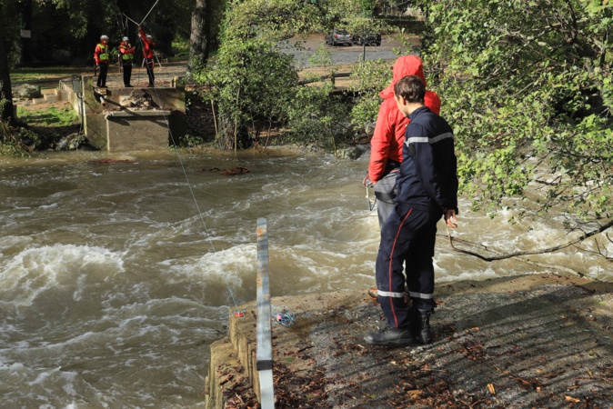 Le quartier de Baliri isolé à Corte (Photo Mario Grazi)