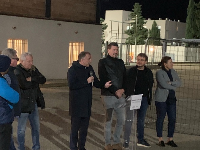 Portivechju : le stade Claude-Papi honore le "Divin Chauve" Portivechju : le stade Claude-Papi honore le "Divin Chauve"