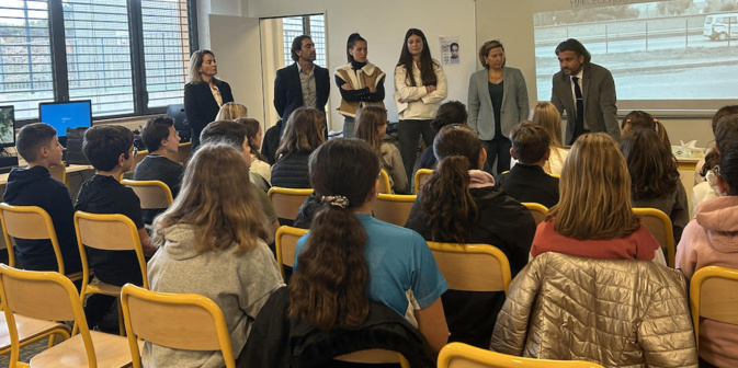 Les élèves du Stiletto témoignent et s'engagent contre le harcèlement scolaire Les élèves du Stiletto témoignent et s'engagent contre le harcèlement scolaire