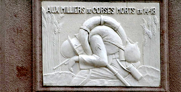 11-Novembre : combien de Corses sont "morts pour la France ?"