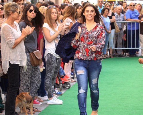 Défilé de mode à L'Ile-Rousse le 18 avril