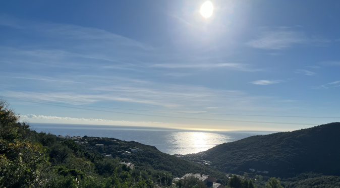 Cap Sagro et l'Ile-Rousse : records de chaleur battus pour un mois de Novembre