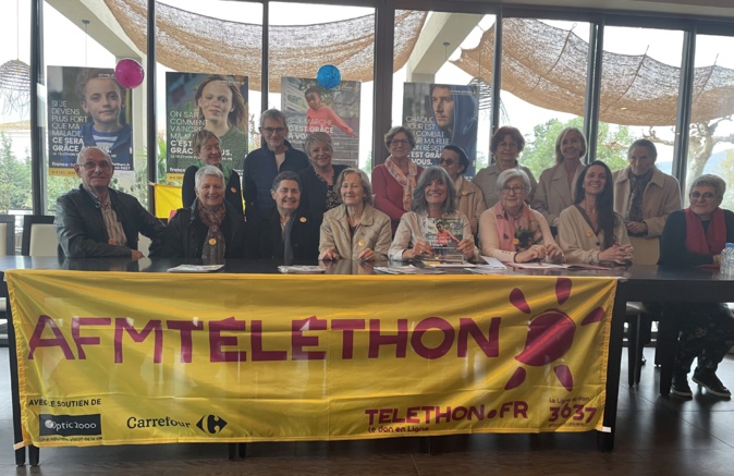 La coordination AFM Telethon Haute-Corse a présenté les actions de l'édition 2023. La coordination AFM Telethon Haute-Corse a présenté les actions de l'édition 2023.