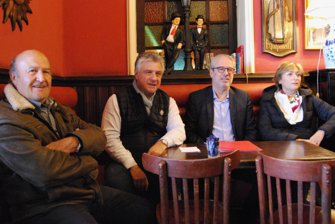 Les conseillers d'opposition d'Unione per Bastia, tous ensemble, toujours unis © LH Les conseillers d'opposition d'Unione per Bastia, tous ensemble, toujours unis © LH