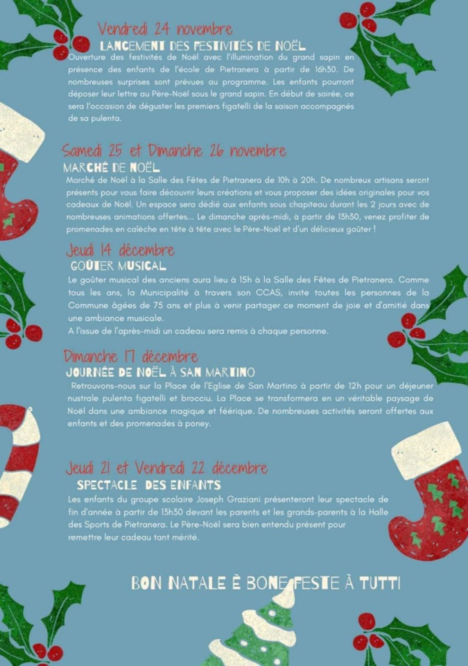 EN IMAGES - À San-Martino-di-Lota, le compte à rebours vers Noël est lancé EN IMAGES - À San-Martino-di-Lota, le compte à rebours vers Noël est lancé