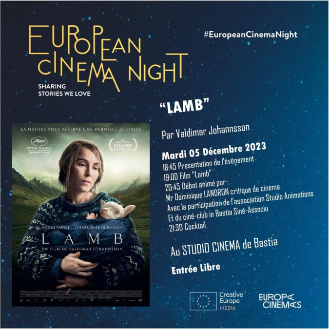 Nuit du Cinéma Européen à Bastia : Le cinéma Le Studio s’associe à Europe Créative – MEDIA Nuit du Cinéma Européen à Bastia : Le cinéma Le Studio s’associe à Europe Créative – MEDIA