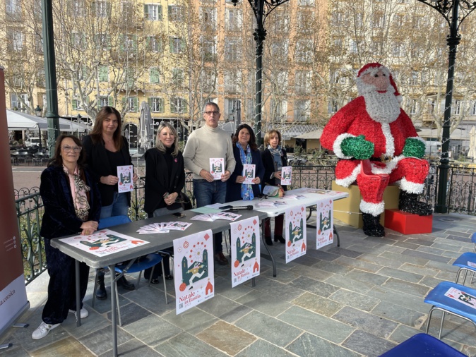 Le maire de Bastia et ses adjoints ont présenté les festivités de Noël