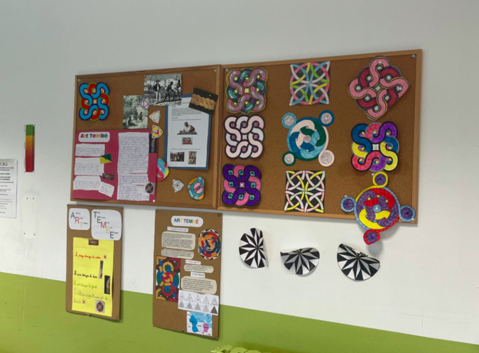 Quelques réalisations de certains élèves.