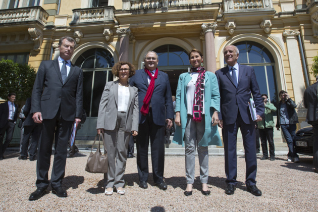 Les élus insulaires satisfaits par la visite de Ségolène Royal