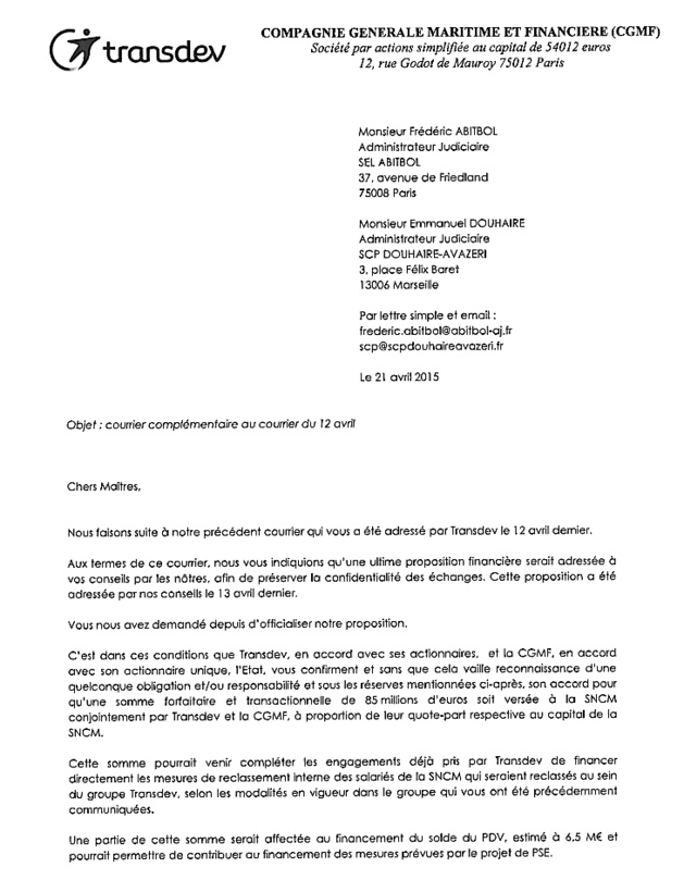 SNCM : Rien ne va plus entre actionnaires et administrateurs judiciaires SNCM : Rien ne va plus entre actionnaires et administrateurs judiciaires