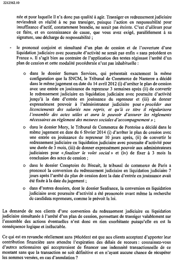 SNCM : Rien ne va plus entre actionnaires et administrateurs judiciaires SNCM : Rien ne va plus entre actionnaires et administrateurs judiciaires