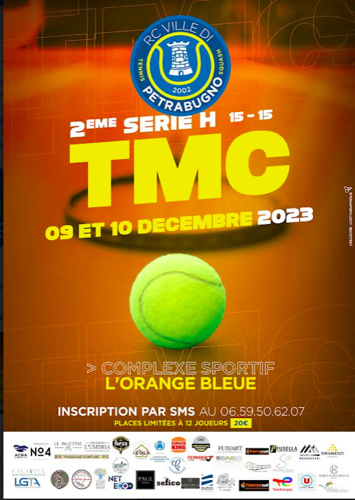 Tennis : Le RC Ville-di-Pietrabugno lance son tournoi multi-chances 2ème Série Messieurs