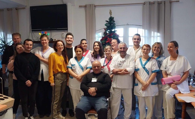 Une partie de l’équipe Une partie de l’équipe