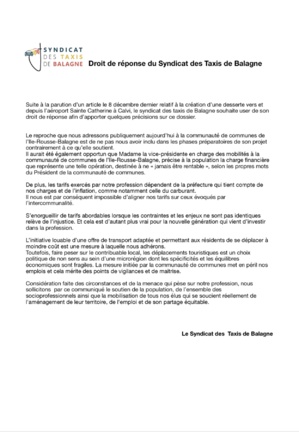 Des navettes à 10€ entre  l’aéroport de Calvi et le bassin de vie de Lisula : les inquiétudes des taxis