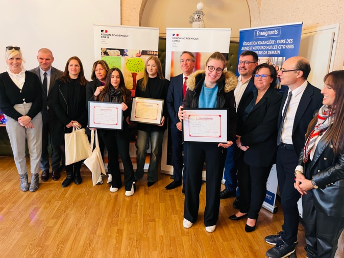 Les lauréates du Prix de l'Excellence Economiqueont été récompensées ce mercredi matin au Rectorat de Corse.