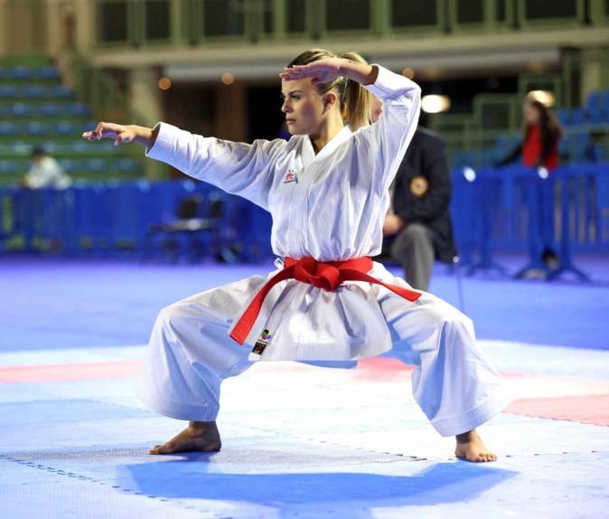 Cassandra Sampieri, la karateka au grand cœur