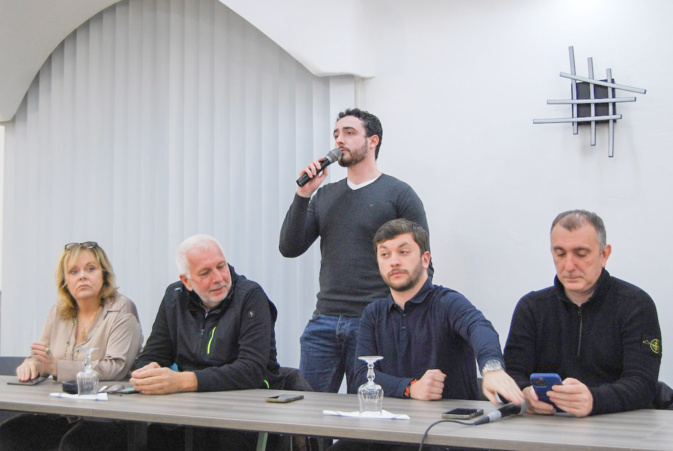 Les membres du PNC ont tenus à réaffirmer leur rôle d'opposants © LH Les membres du PNC ont tenus à réaffirmer leur rôle d'opposants © LH