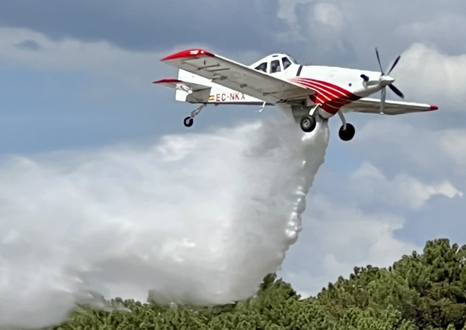 Aria Firefighting est la première société privée dans les moyens de lutte aériens contre les feux de forêt