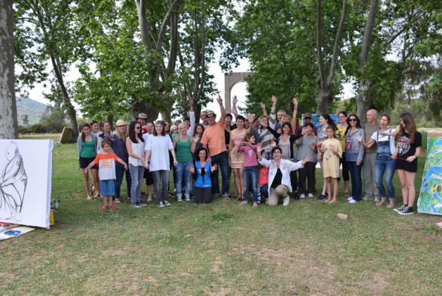 L'association Kulturarte décore l’ancien pénitencier de Coti pour le festival de l'Irlande L'association Kulturarte décore l’ancien pénitencier de Coti pour le festival de l'Irlande