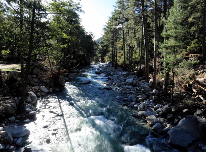 C'est à partir du pont de Tuani que la pêche devra être pratiquée en No Kill dès le mois de mars prochain. (Photos Mario Grazi)