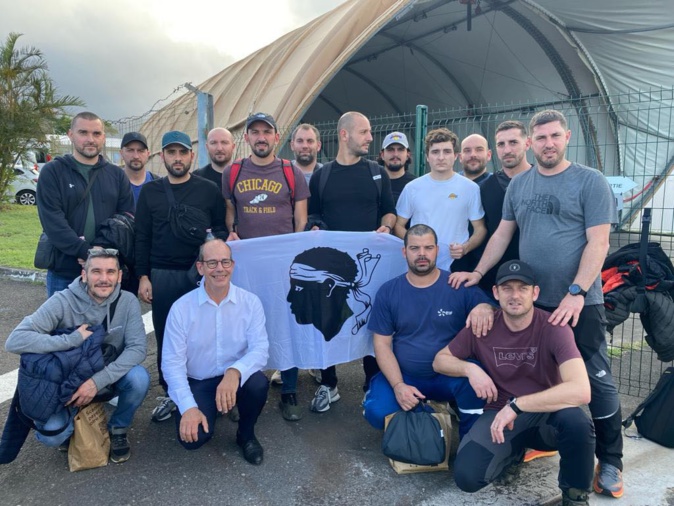 Les agents d'EDF Corse ont rejoint l'île de la Réunion - @edfcorse Les agents d'EDF Corse ont rejoint l'île de la Réunion - @edfcorse