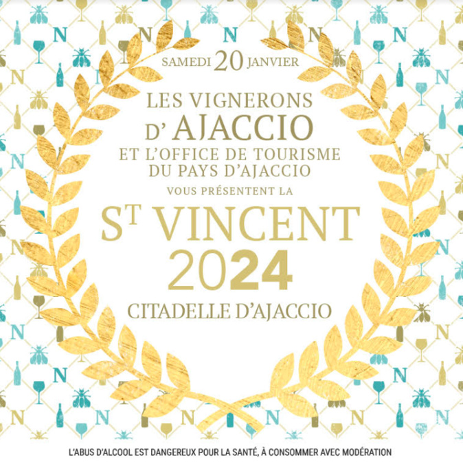 Ajaccio : Une journée de fête pour célébrer Saint-Vincent, le patron des vignerons Ajaccio : Une journée de fête pour célébrer Saint-Vincent, le patron des vignerons