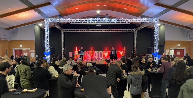 Une centaine d'invités étaient présents dans la salle polyvalente de Lupino pour fêter les 40 ans de la Mission locale.