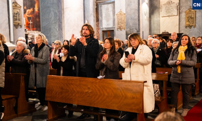 EN IMAGES - L'abbé Olivier Culioli installé officiellement à Bastia EN IMAGES - L'abbé Olivier Culioli installé officiellement à Bastia