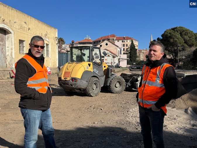 Une partie des travaux Une partie des travaux