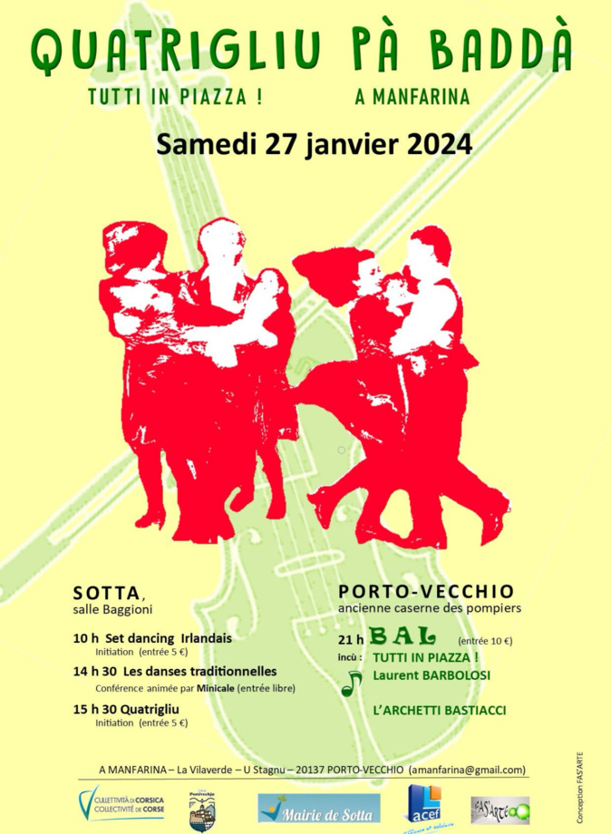 Quatrigliu pà baddà : Sotta et Porto-Vecchio à l’heure du quadrille Quatrigliu pà baddà : Sotta et Porto-Vecchio à l’heure du quadrille