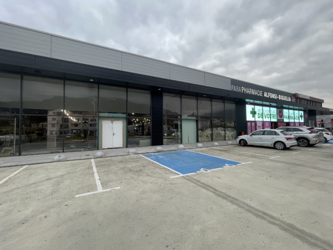 Le futur pôle santé, actuellement en travaux