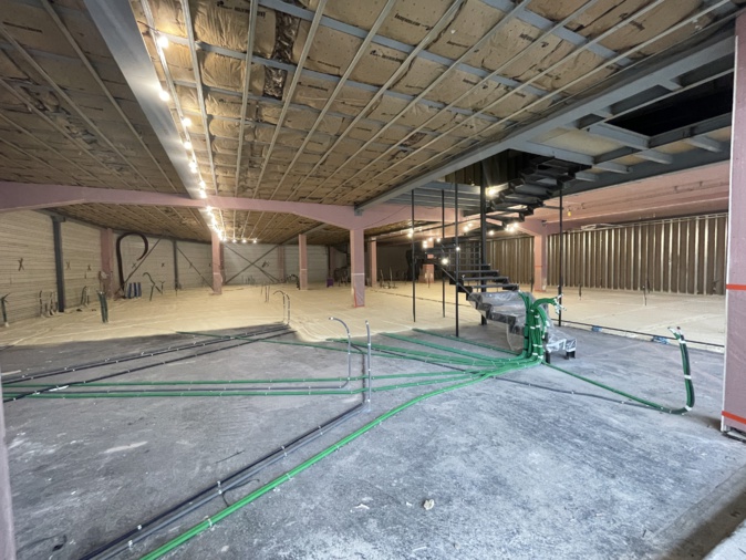 Le chantier du futur pôle santé de Biguglia.