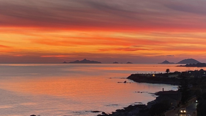 La photo du jour : I Sanguinari au soleil couchant La photo du jour : I Sanguinari au soleil couchant