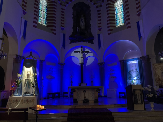 La neuvaine de ND de Lourdes à Bastia. La neuvaine de ND de Lourdes à Bastia.