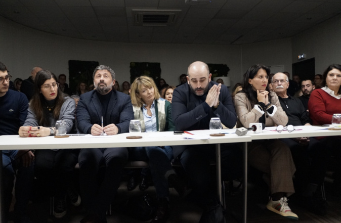 De nombreux élus étaient présents De nombreux élus étaient présents