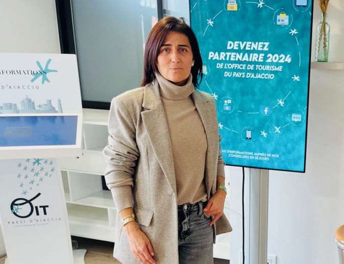 Christelle Combette, présidente de l'OIT du Pays d'Ajaccio : "Il faut construire ensemble le tourisme de demain" Christelle Combette, présidente de l'OIT du Pays d'Ajaccio : "Il faut construire ensemble le tourisme de demain"