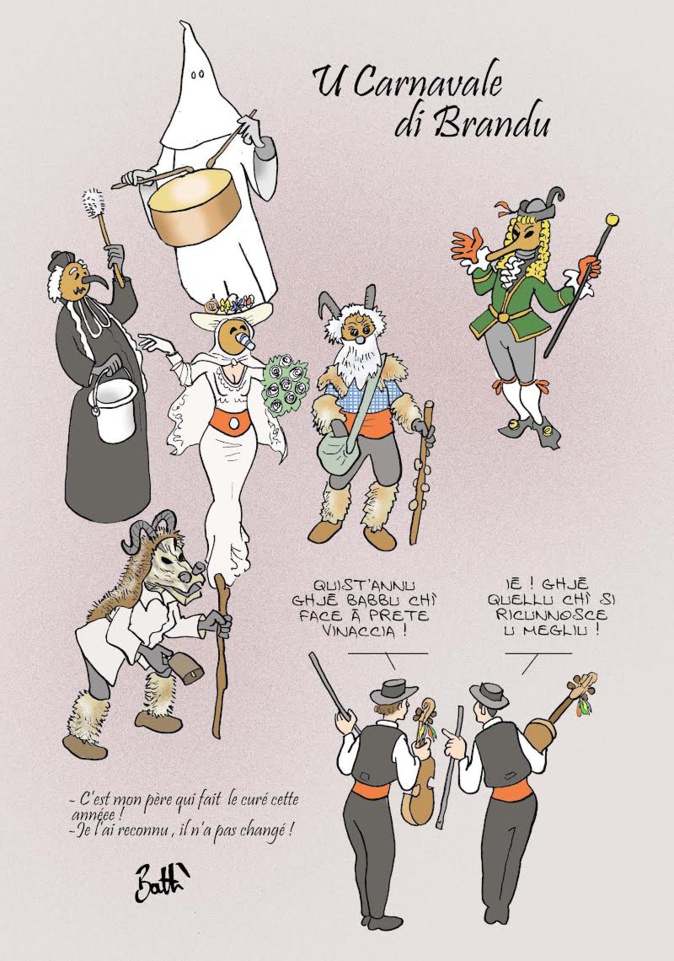 Le dessin de Battì : Tutti in Purettu Brandu ! Le dessin de Battì : Tutti in Purettu Brandu !