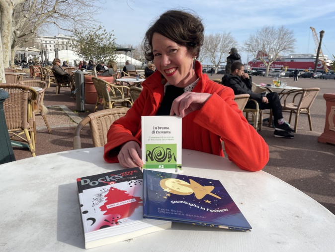 Vannina Bernard-Leoni a présenté à CNI, les trois nouvelles parutions des Editions Eoliennes. Vannina Bernard-Leoni a présenté à CNI, les trois nouvelles parutions des Editions Eoliennes.