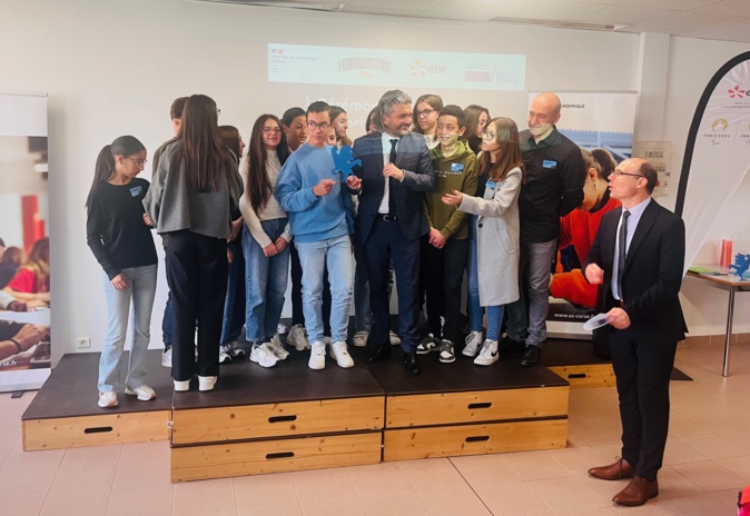 ​« Forindustrie, l’Univers Extraordinaire » : le collège Arthur Giovoni d’Ajaccio lauréat du premier prix national