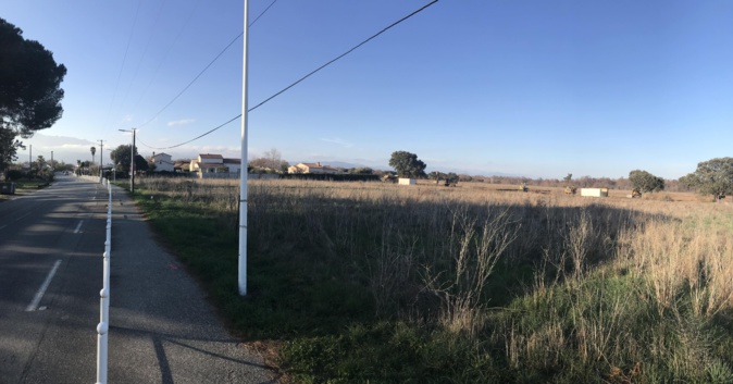 Les travaux ont commencé lundi sur ce terrain, situé route de la Mer. Les travaux ont commencé lundi sur ce terrain, situé route de la Mer.