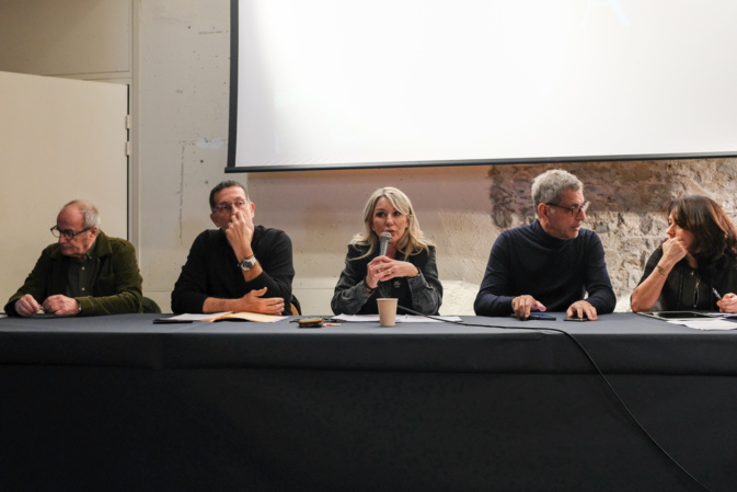 La présentation de la "Marque Bastia" s'est faite à l'auditorium du Musée © LH La présentation de la "Marque Bastia" s'est faite à l'auditorium du Musée © LH