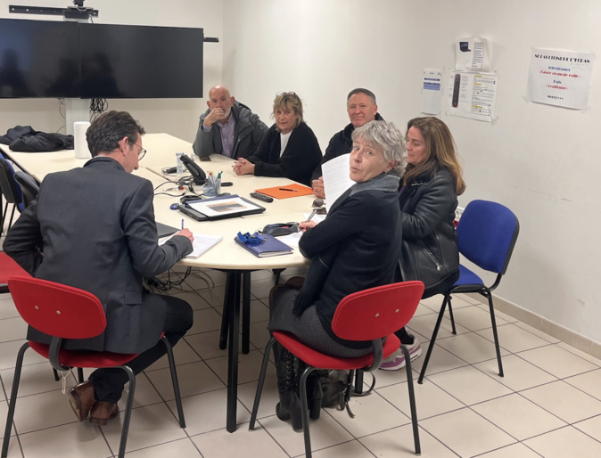 La réunion avec l'ARS