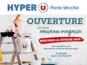 Porto-Vecchio : Plus que quelques jours avant l'ouverture du Hyper U Porto-Vecchio : Plus que quelques jours avant l'ouverture du Hyper U