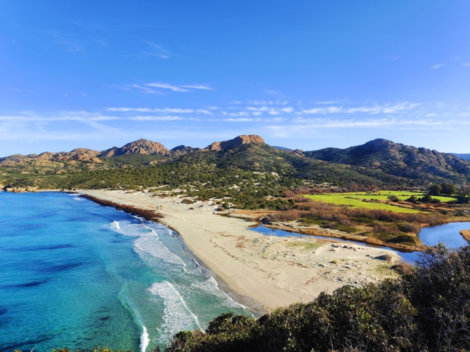 La photo du jour : Ostriconi, quand le fleuve se marie avec la mer