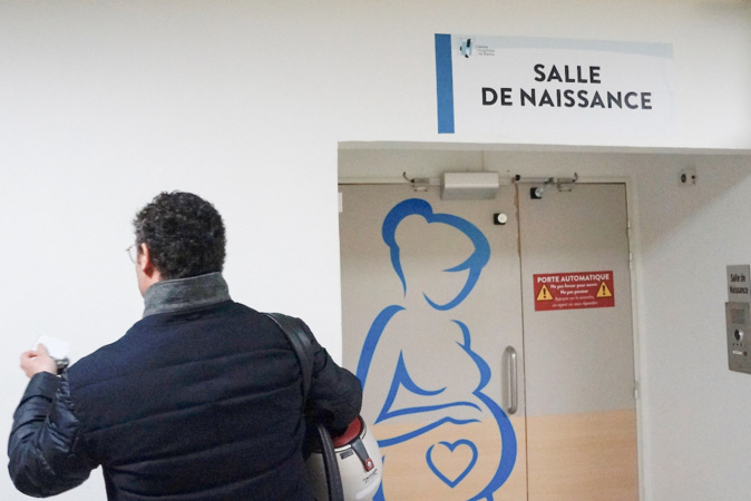 La visite des locaux à suivi la conférence © LH La visite des locaux à suivi la conférence © LH