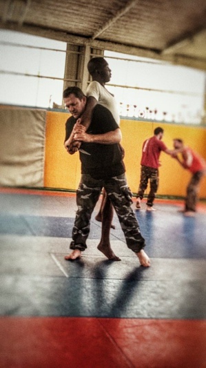 Christophe Hanot en action Christophe Hanot en action